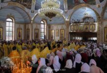 Sfințirea bisericii „Sfântul Mare Mucenic Gheorghe” din satul Rublenița, raionul Soroca