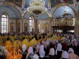 Sfințirea bisericii „Sfântul Mare Mucenic Gheorghe” din satul Rublenița, raionul Soroca