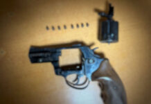 Pistol traumatic, descoperit la PTF Otaci
