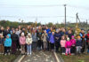 Drochia prinde rădăcini. Aproximativ 400 de copăcei și 100 de tufe de crizanteme, plantate în oraș